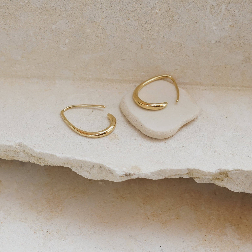 Mountainside Jewelry - Susa Hoops: Sterling Silver