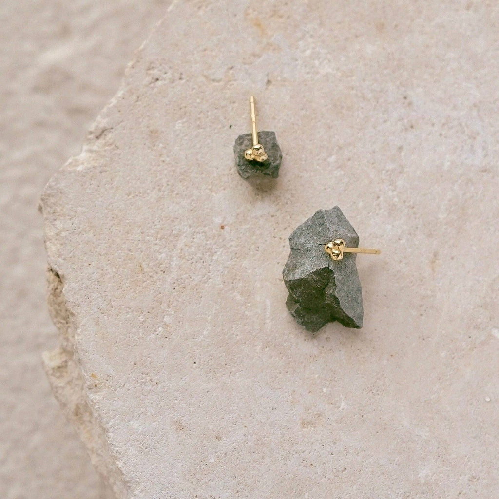 Mountainside Jewelry - Ore Earring: Gold Vermeil (single earring)