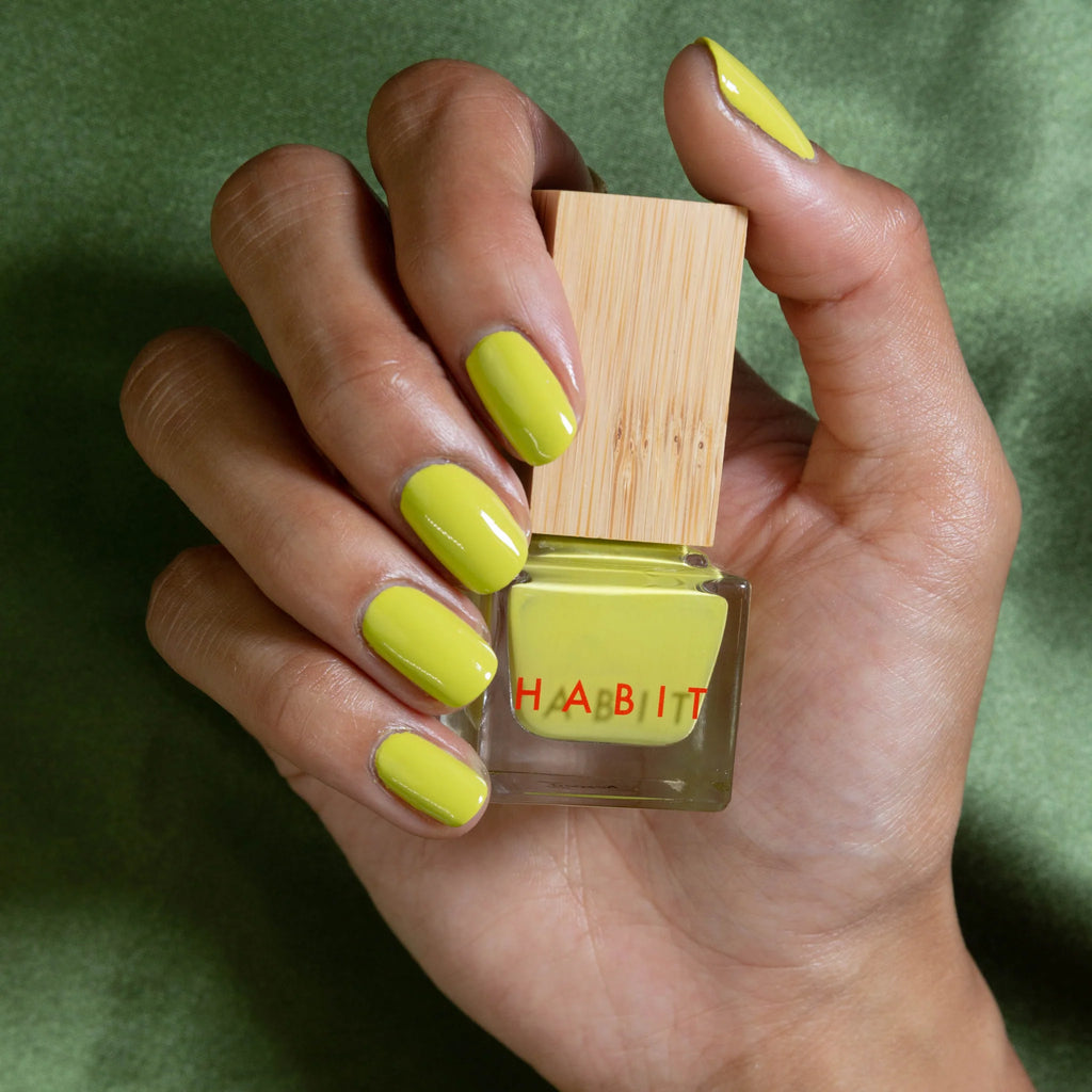 Habit Cosmetics- Non-Toxic Vegan Nail Polish, Let's Call It Chartreuse