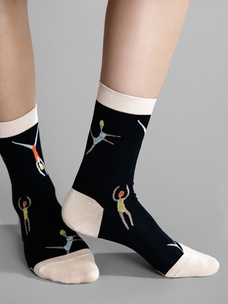 Hansel from Basel- Swimmer Crew Socks