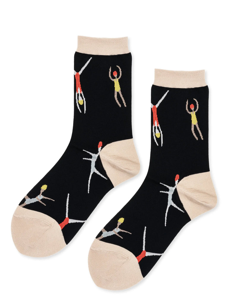 Hansel from Basel- Swimmer Crew Socks