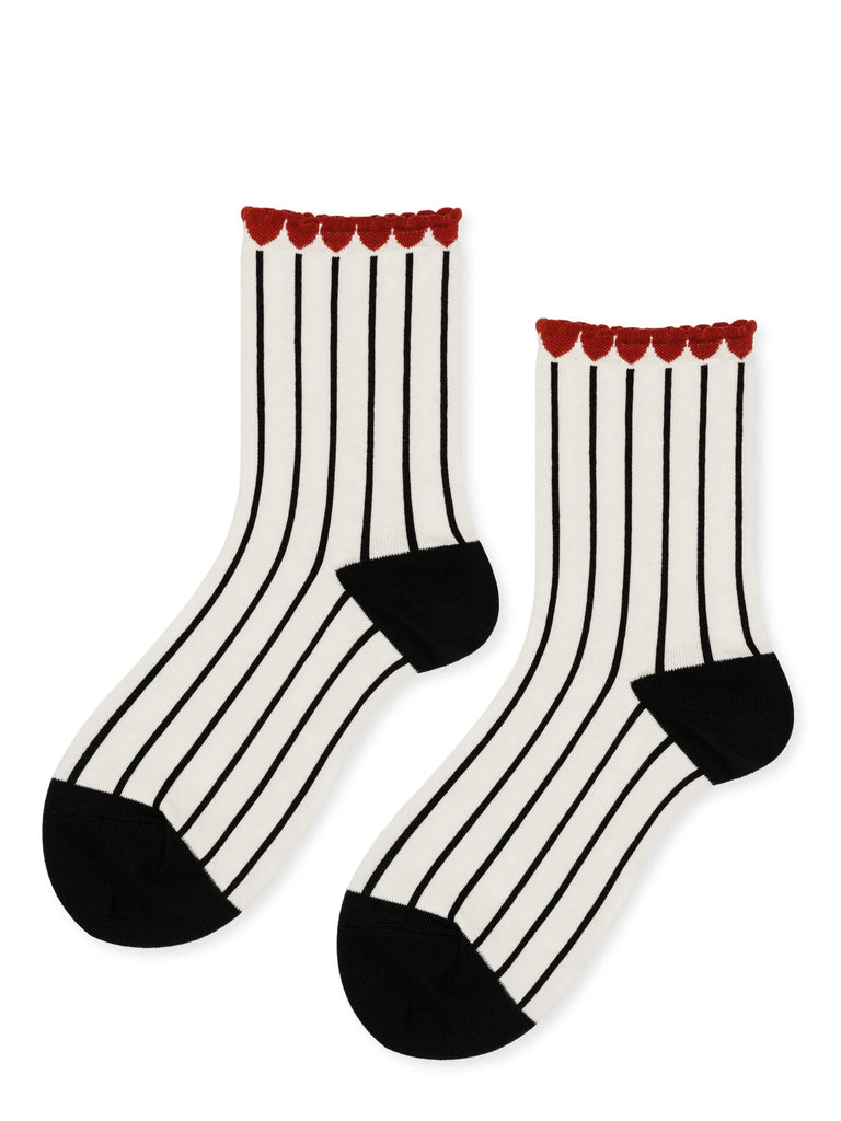 Hansel From Basel- Tulip Top Short Crew Socks