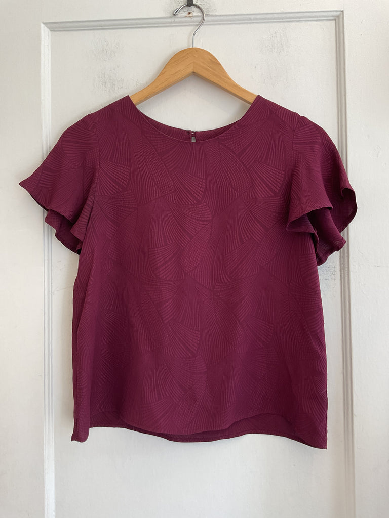 LOOP  -  Amour Vert Burgundy Shirt (#135)