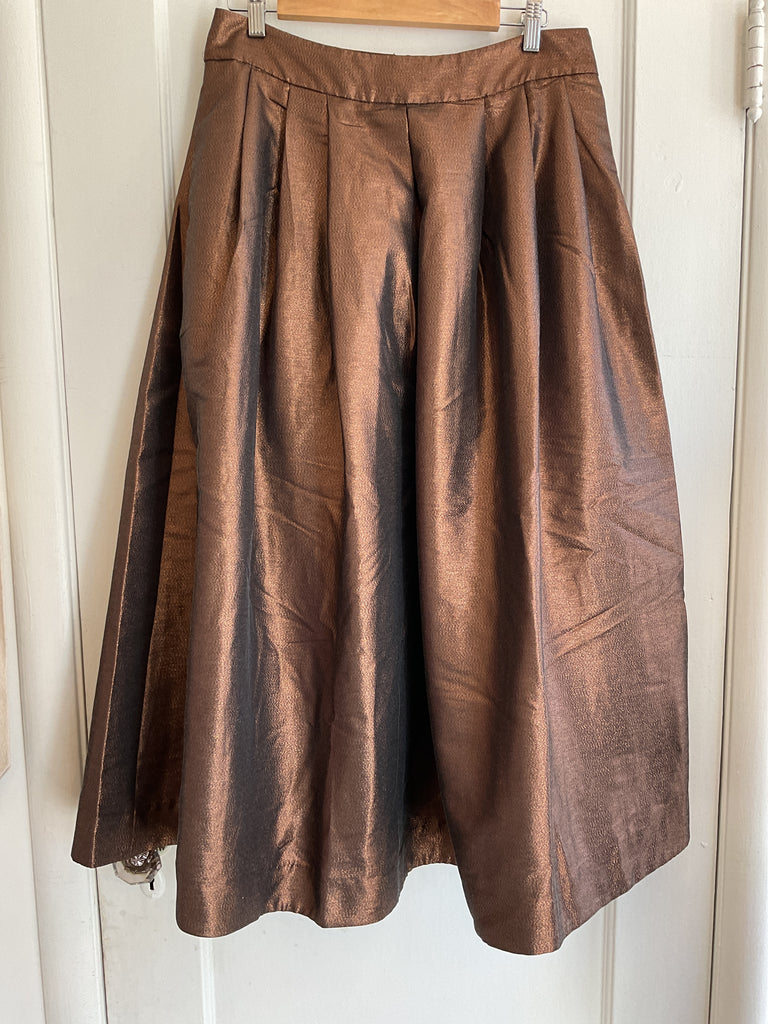 LOOP - Boden Bronzed Full Midi Skirt (#249) New!