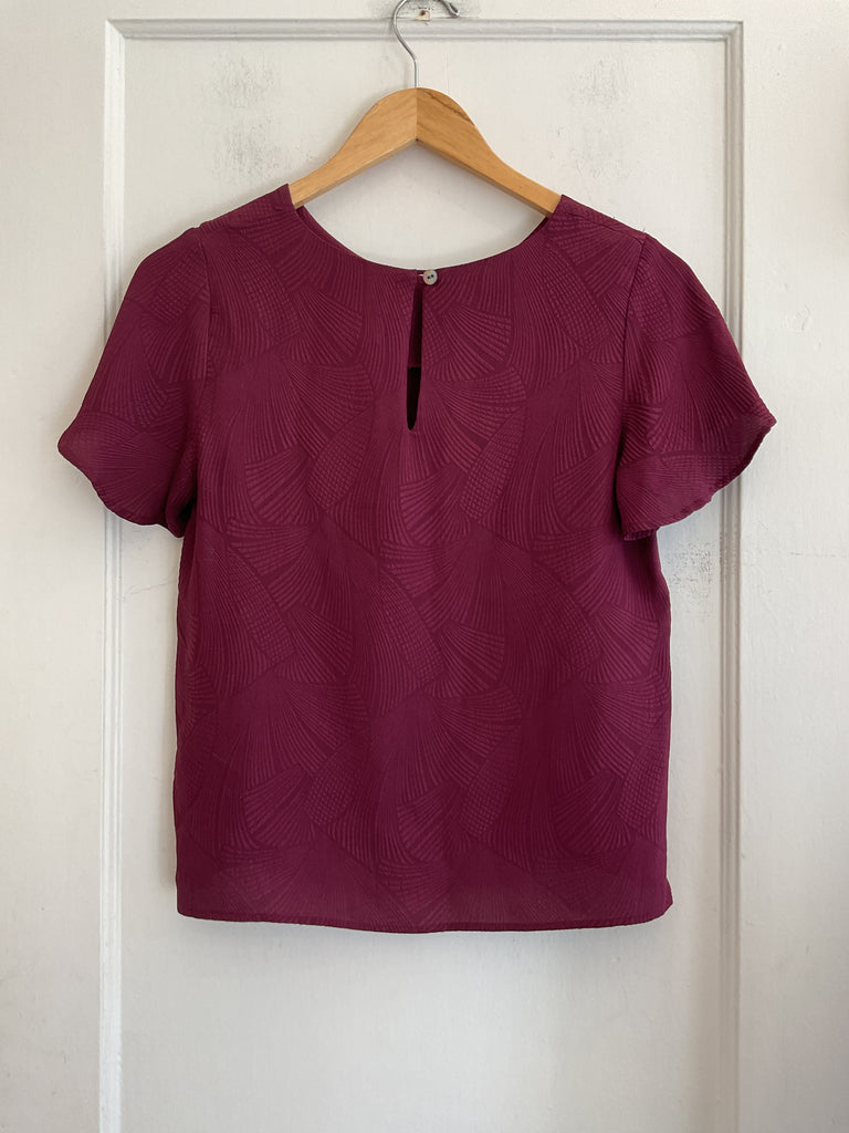 LOOP  -  Amour Vert Burgundy Shirt (#135)