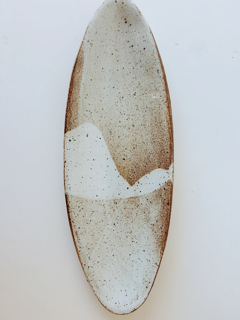 Colleen Hennessey - Canoe Dish, Heavy Speckle / B