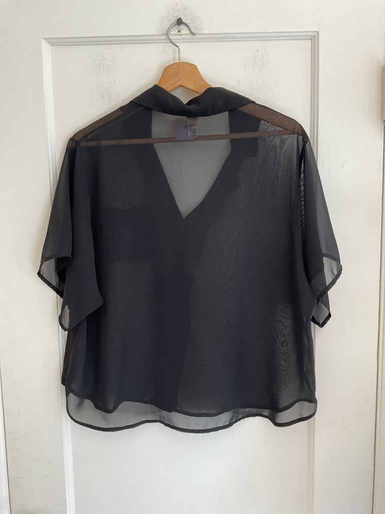 LOOP  - Chiffon / American Apparel Sheer Blouse (#343)