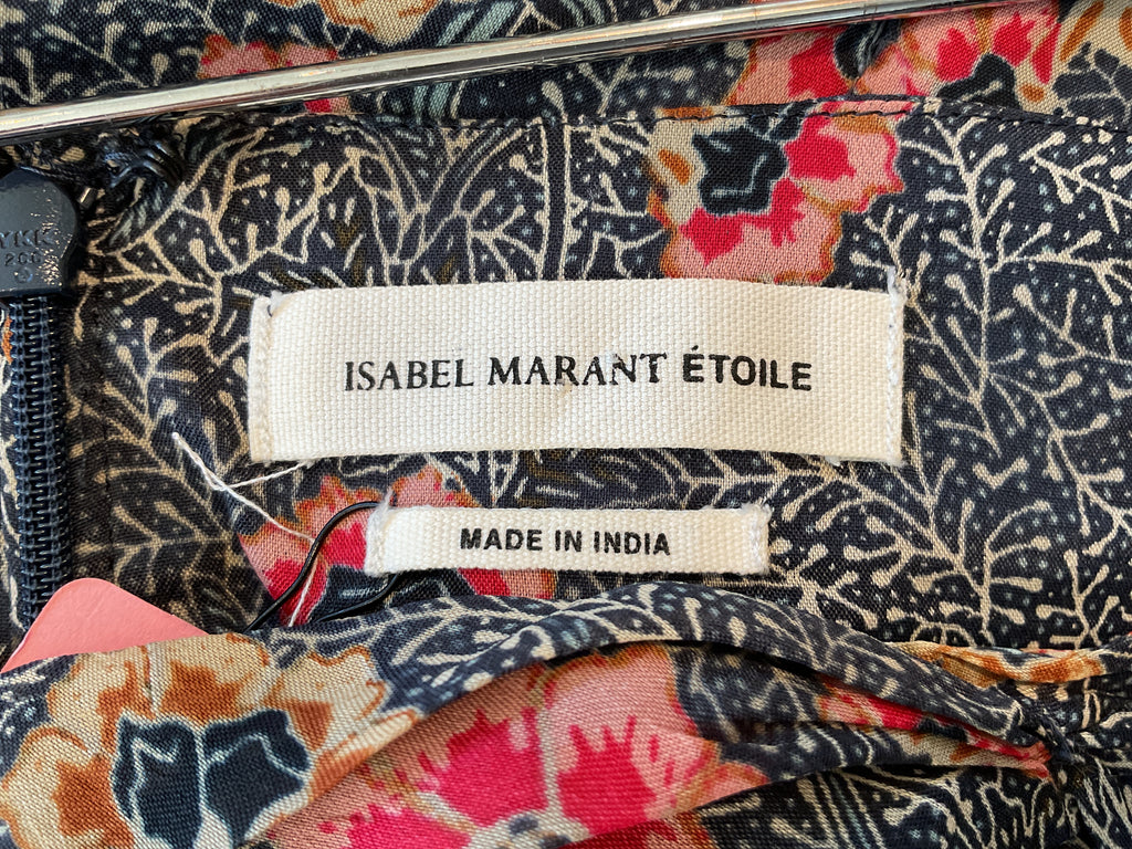 LOOP  -   Isabel Marant Silk Floral Skirt (#87)