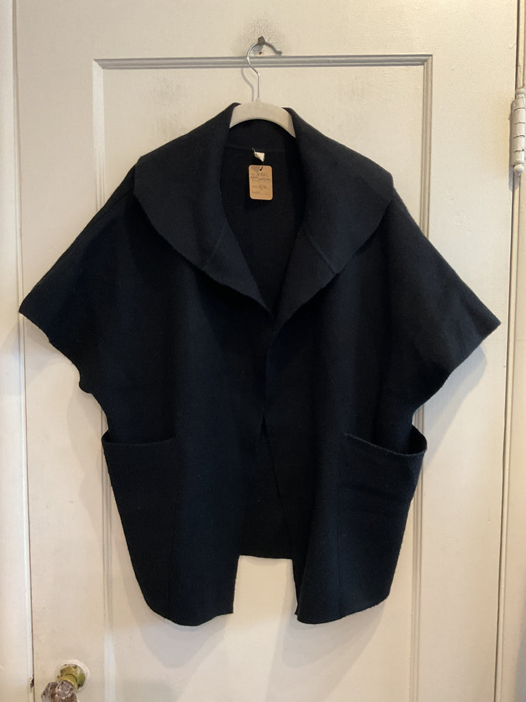 LOOP  -  Moth Black Cardigan (#321)