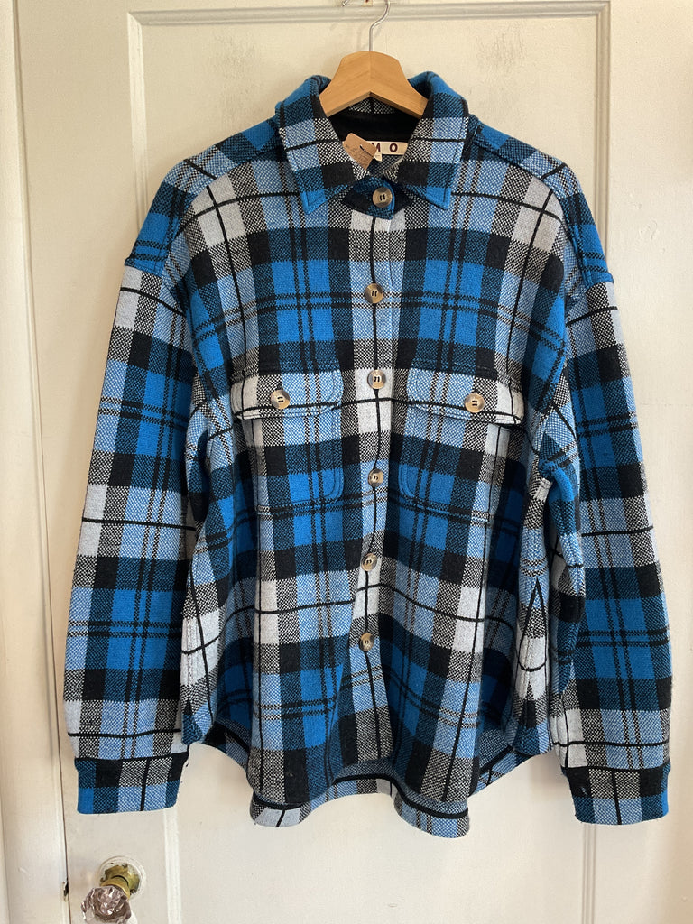 LOOP  -  AMO Plaid Shirt Jacket (#370)