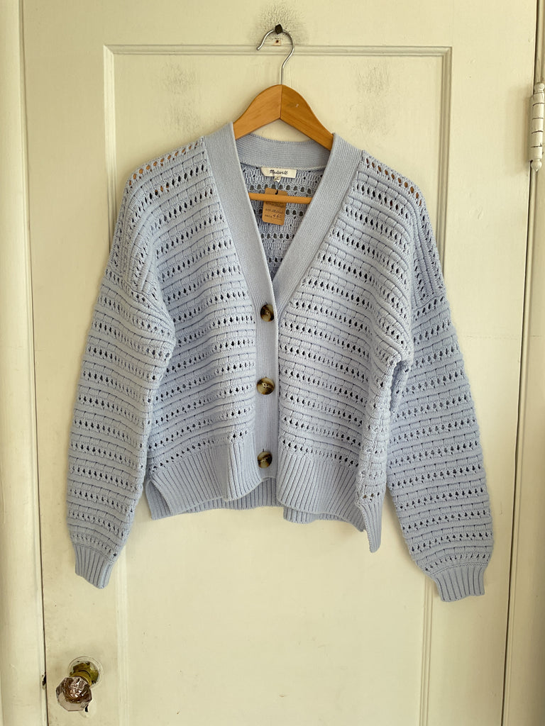 LOOP  -  Madewell Cotton Cardigan Sweater (#366)