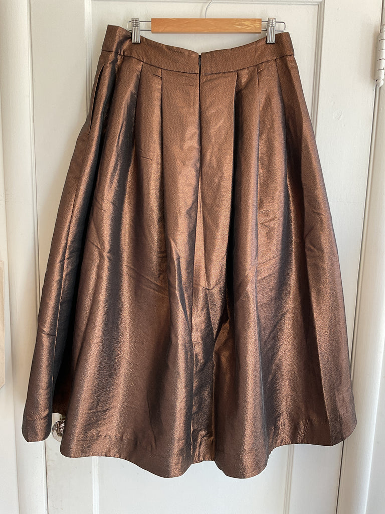 LOOP - Boden Bronzed Full Midi Skirt (#249) New!