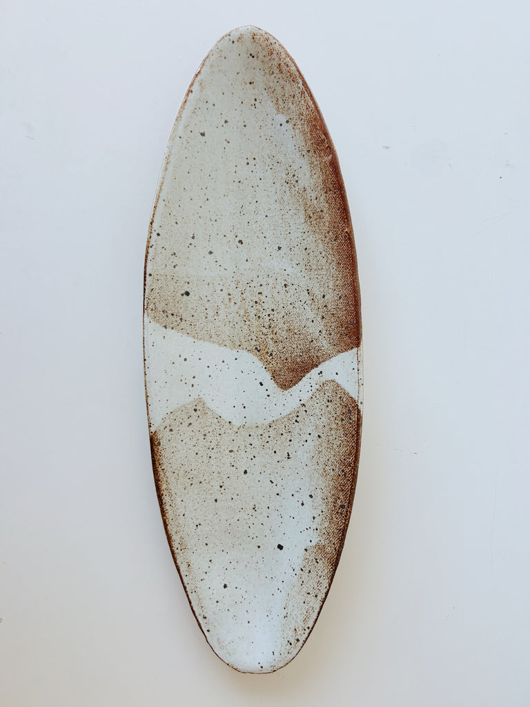Colleen Hennessey - Canoe Dish, Heavy Speckle / A