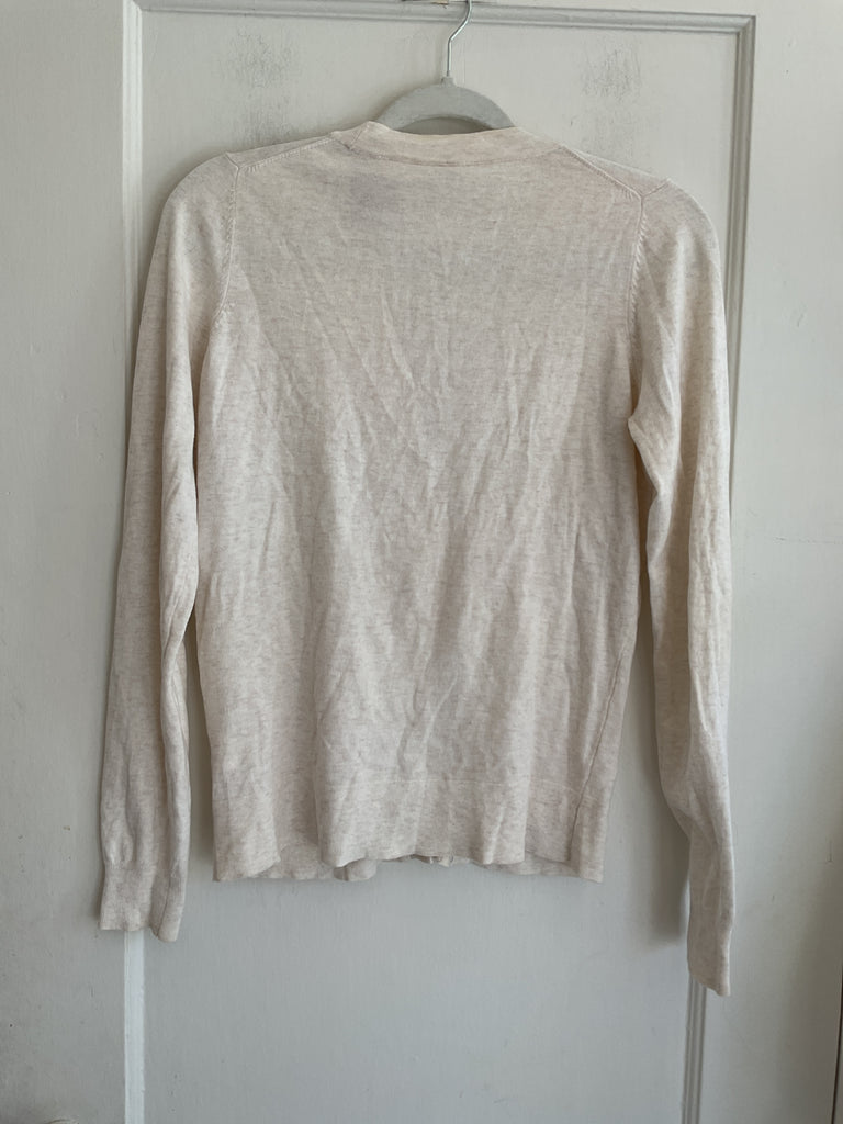 LOOP  -  Margaret O’Leary Cotton Cardigan Off-white (#116)