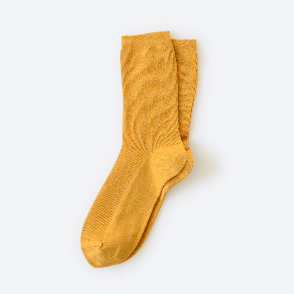 Hooray Sock Co. - Everyday Cotton - Goldenrod