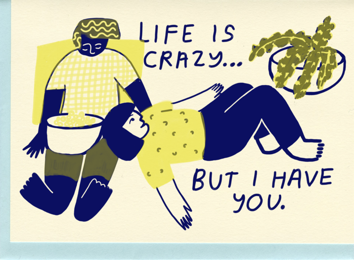 People I’ve Loved- Life Is Crazy Card