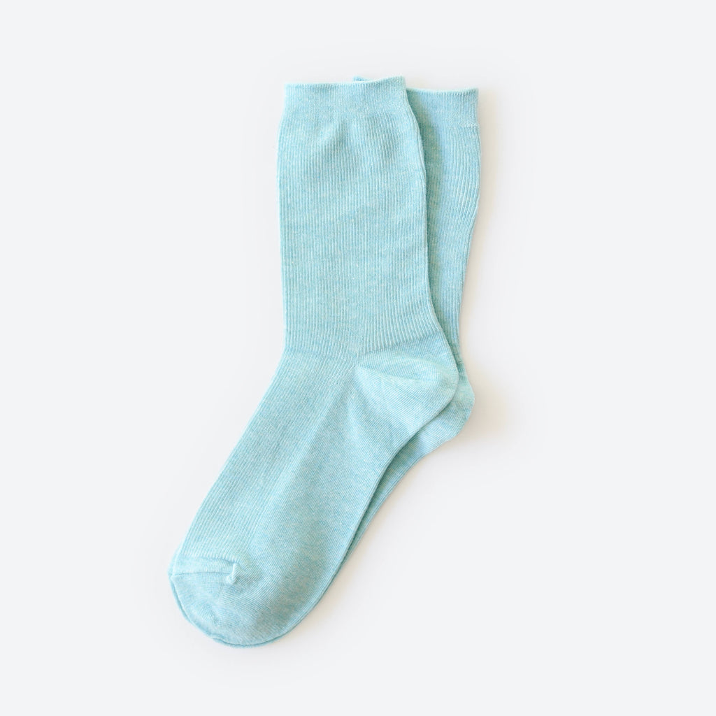 Hooray Sock Co. - Everyday Cotton - Seafoam
