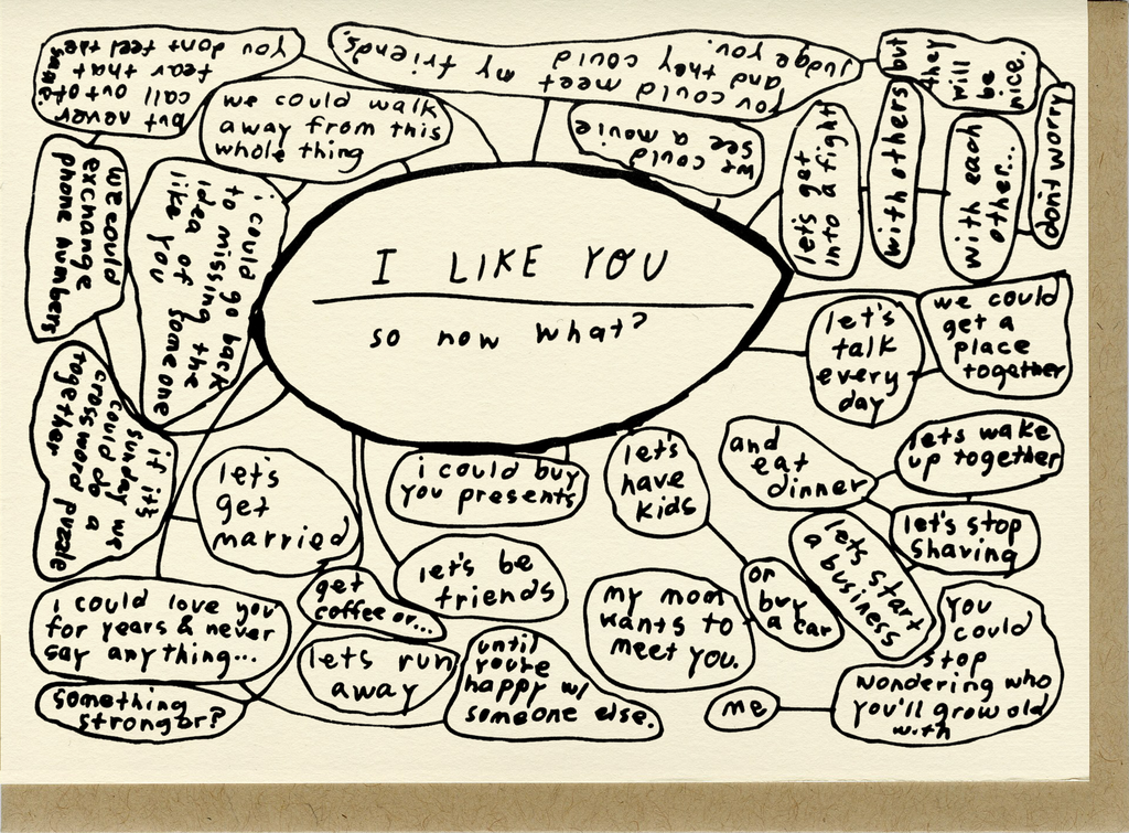 People I've Loved - I Like You, So Now What? Card