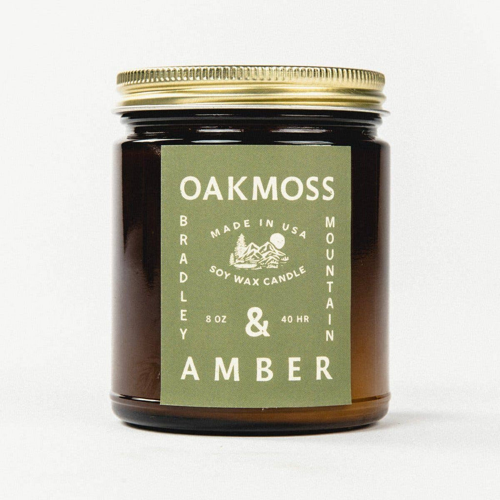 Bradley Mountain - Oakmoss & Amber Candle