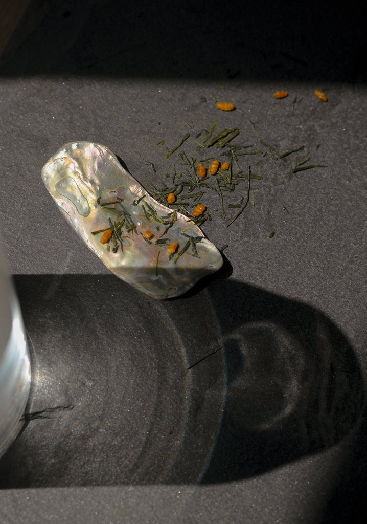 Leaves and Flowers Tea: Genmaicha Loose Leaf Pouch