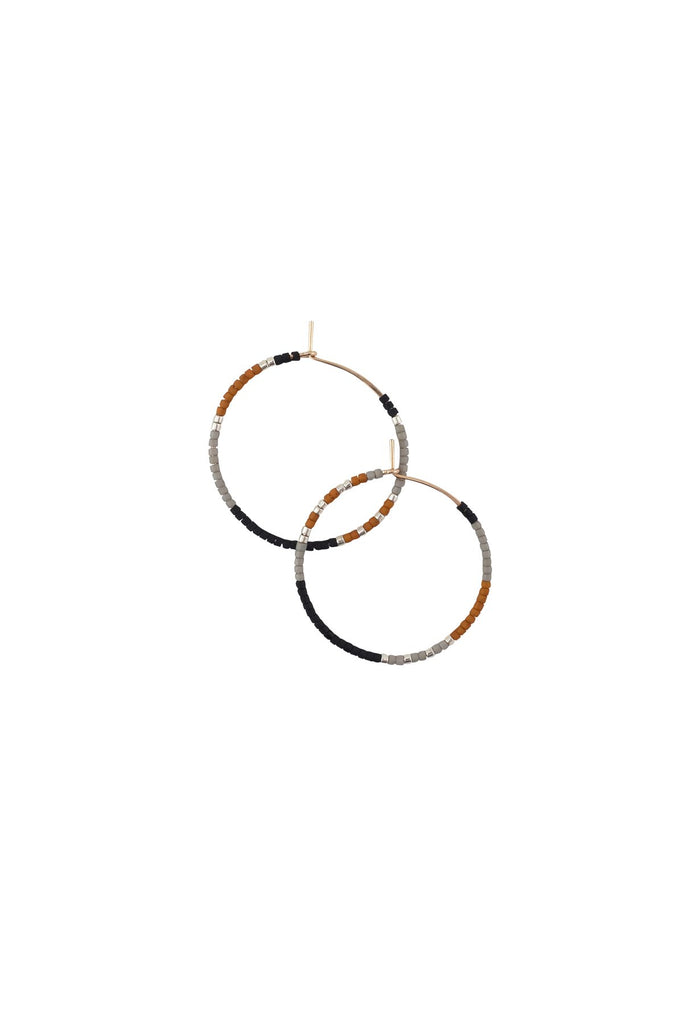 Abacus Row- Delfi Hoops, Cloudscape- small