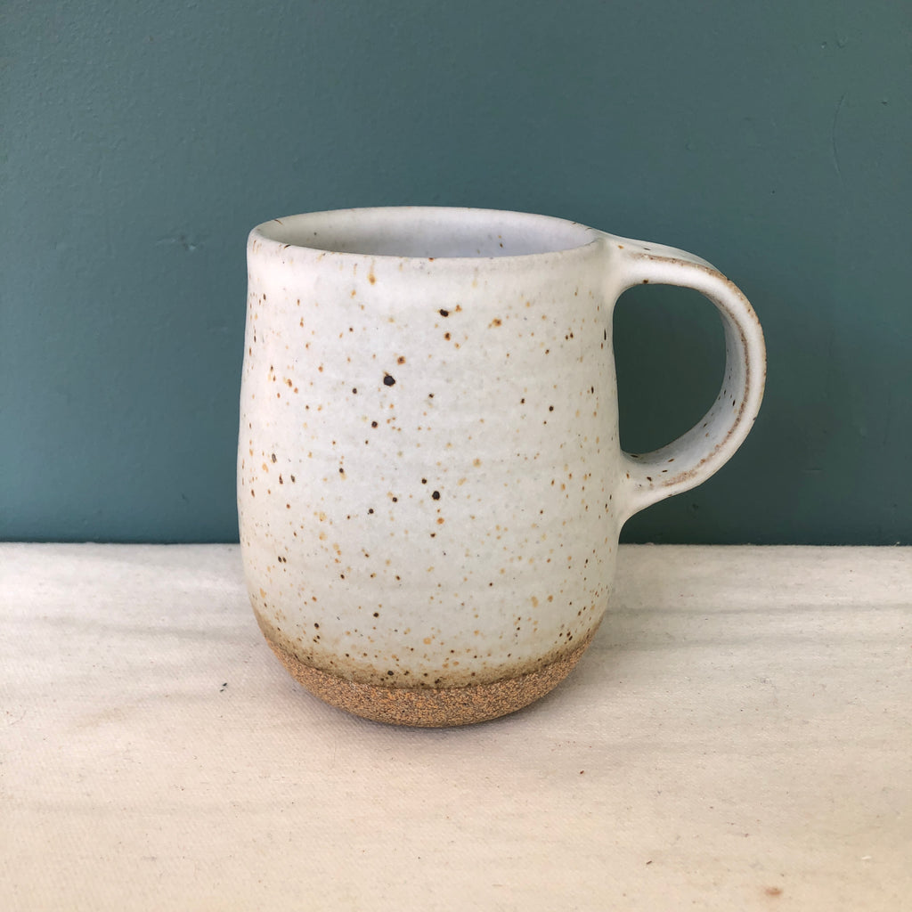 Kiyomi Koide - Hokkori Mug, Matte Cream