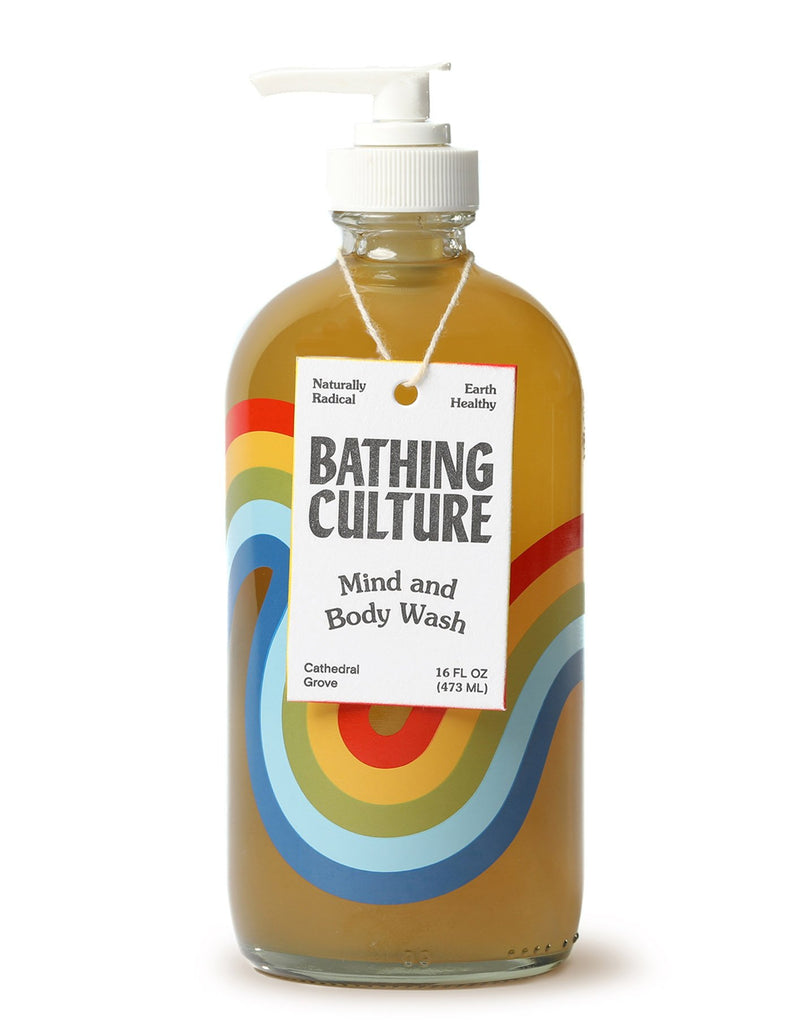 Bathing Culture- Refillable Rainbow Glass Mind and Body Wash