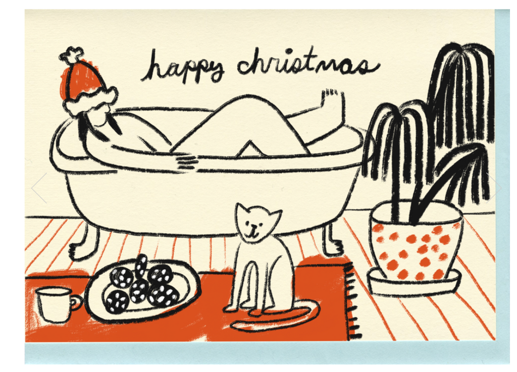 People I've Loved- Christmas Bath Card