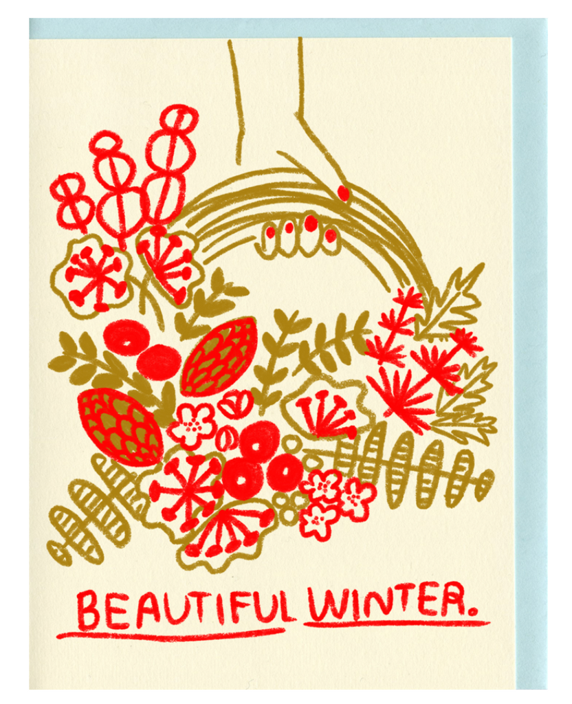 People I’ve Loved- Beautiful Winter Card