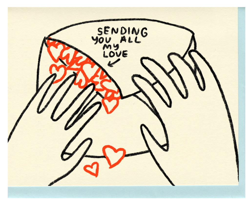 People I’ve Loved- Sending You All My Love Card