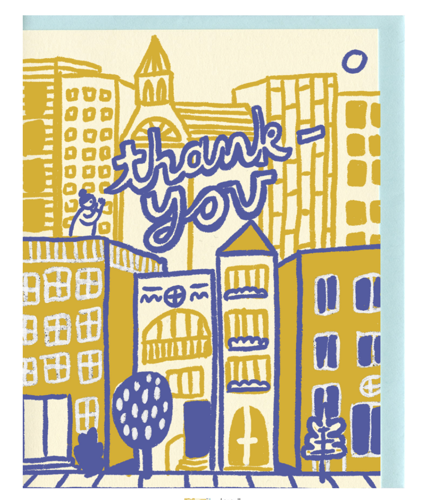 People I’ve Loved- Rooftop Thank You Card
