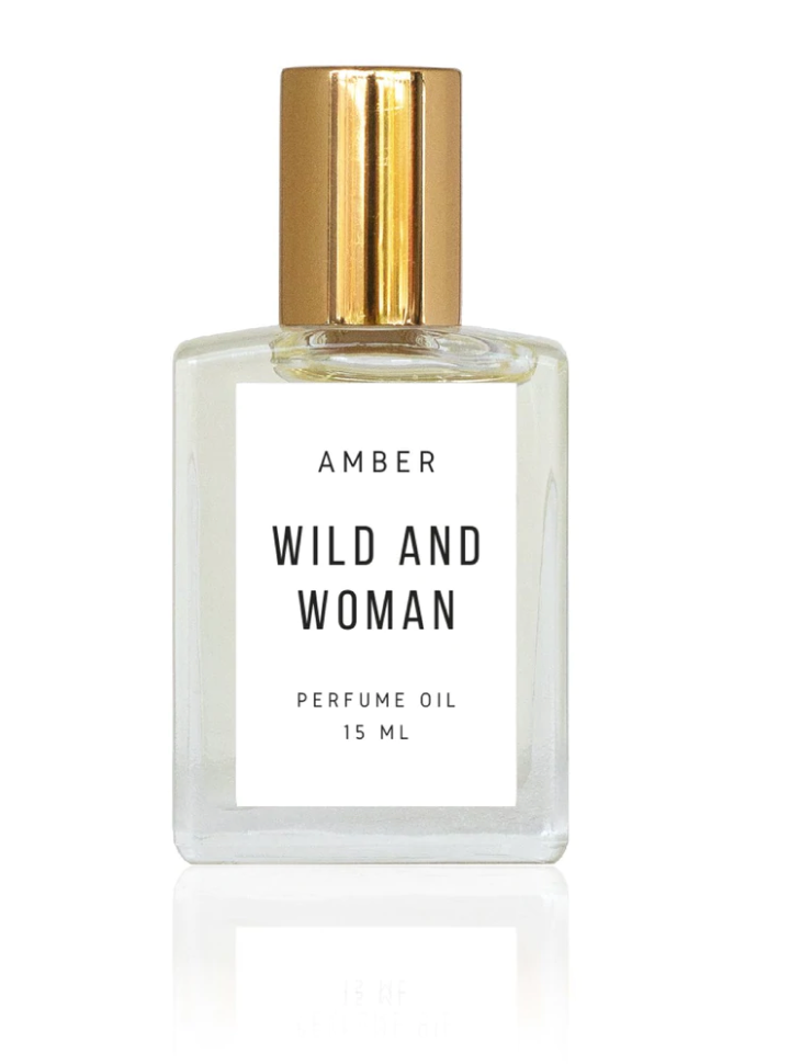 Wild And Woman- Amber Perfume Oil, 15 ml