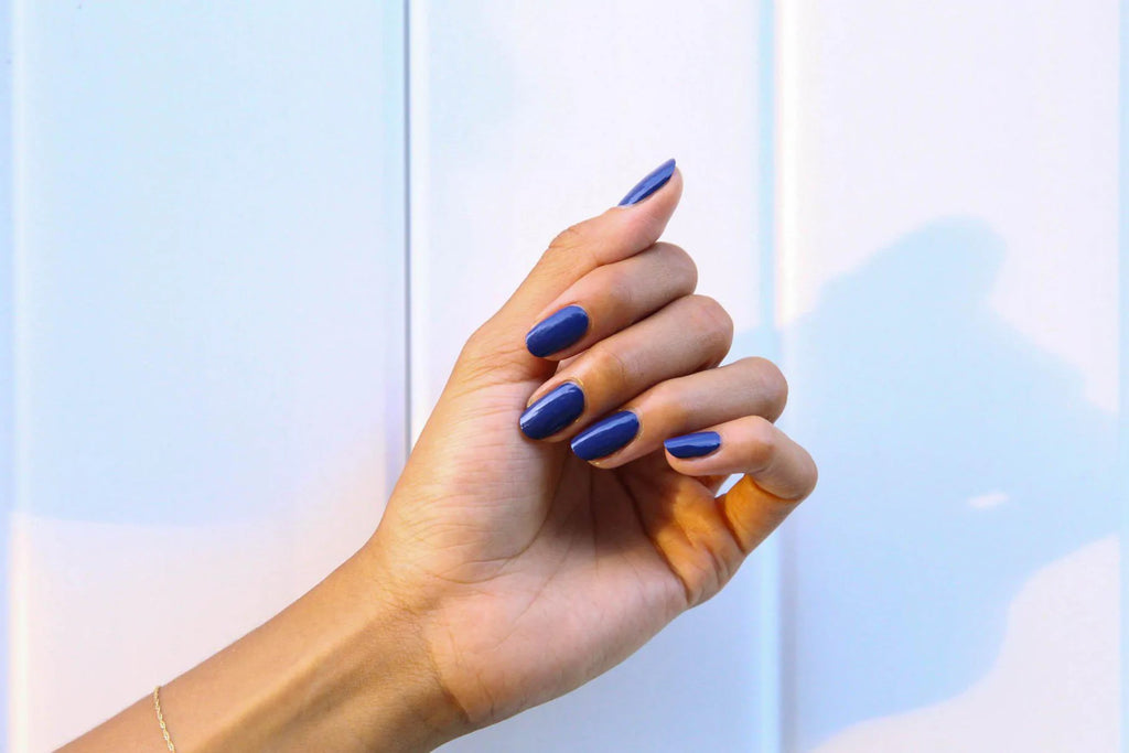 Habit Cosmetics- Non-Toxic Vegan Nail Polish, Blue Velvet